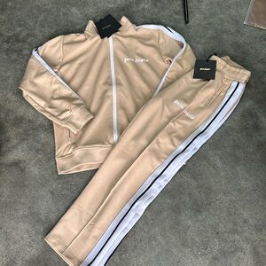 Palm Angels Tan Track Suit